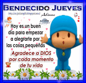 Postales jueves para Facebook