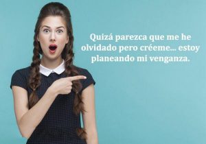 Quiza Parezca Que Me He Olvidado Pero Creeme Estoy Planeando Mi Venganza frases bonitas