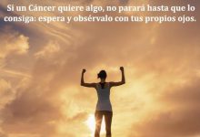 Photo of Si Un Cancer Quiere Algo No Parara Hasta Que Lo Consiga Espera Y Observalo Con Tus Propios Ojos frases bonitas