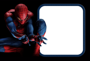 Marcos para fotos de spiderman gratis