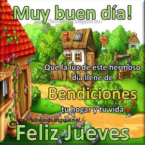 Tarjetas De Buen Jueves Para Facebook