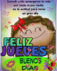 Tarjetas De Feliz Dia Jueves Para Celular Descargar