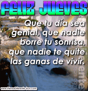Tarjetas de jueves