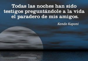Todas Las Noches Han Sido Testigos Preguntandole A La Vida El Paradero De Mis Amigos frases bonitas