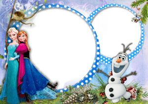 Marcos para fotos de frozen