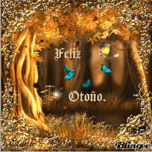 Feliz otoño gif