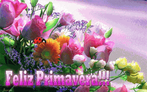 Feliz primavera imágenes animadas