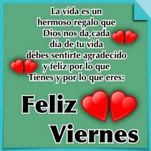 Feliz viernes frases