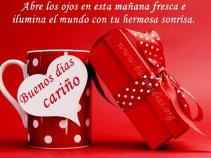 imagenes de buenos dias cariño