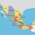 imágenes del mapa de la república mexicana