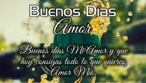 Mensajes de buenos días para enamorar