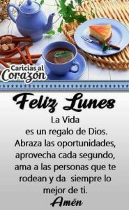 Amor feliz lunes para WhatsApp gratis