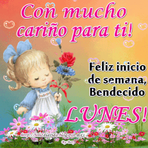 Bendecido lunes para ti para celular
