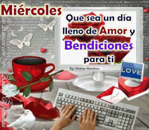 Bendecido miércoles gif para Facebook gratis