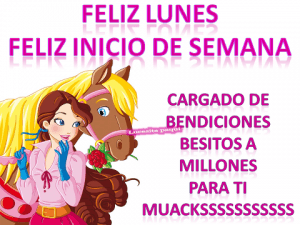 Bendiciones feliz lunes para Facebook gratis para celular