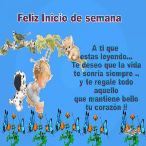 Bonito Lunes E Inicio De Semana