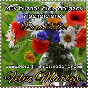 Bonito Martes Mi Amor Para Whatsapp Gratis para celular