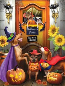 Brujitas lindas de halloween