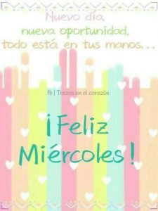 Buen Dia Mi Amor Feliz Miercoles Para Facebook Gratis