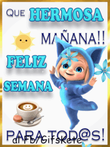 Buen inicio de semana amigos para WhatsApp celular