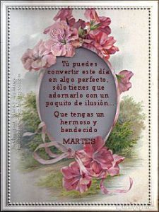 Buenos Días Familia Feliz Martes