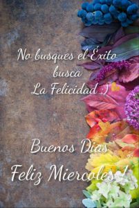Buenos Dias Amigos Feliz Miercoles Para Facebook Gratis