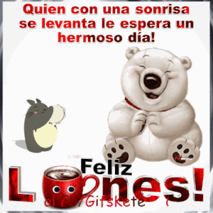 Buenos días buen lunes para WhatsApp gratis