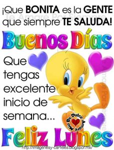 Buenos Dias En Lunes