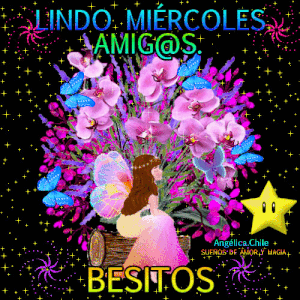 Buenos días feliz miércoles bendiciones