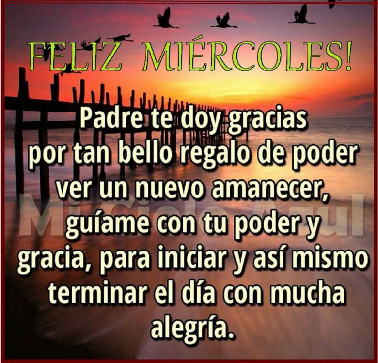 Buenos Dias Feliz Miercoles Gif Con Movimiento Para Facebook Gratis