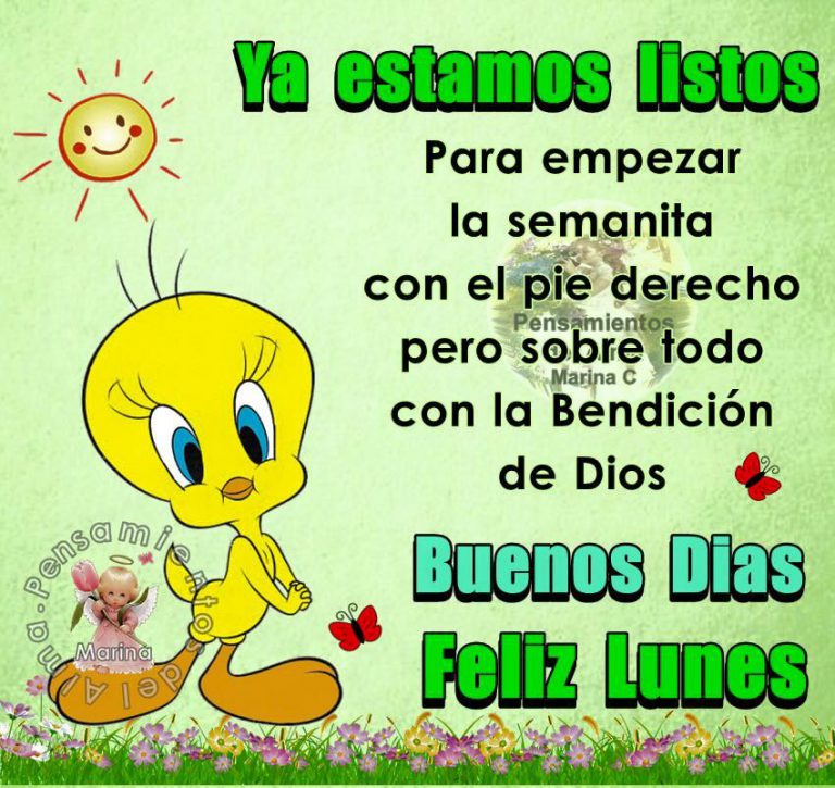 Buenos Dias Lunes Con Flores para celular