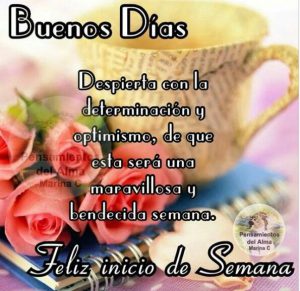 Buenos Dias Lunes De Bendiciones Para Whatsapp Gratis
