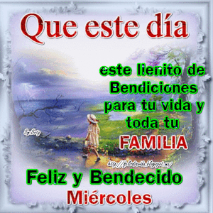 Buenos días ya es miércoles
