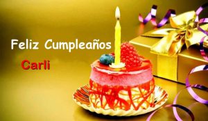 Feliz Cumpleaños Carli