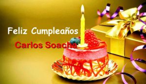 Feliz Cumpleaños Carlos Soacha