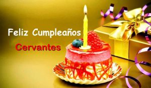 Feliz Cumpleaños Cervantes