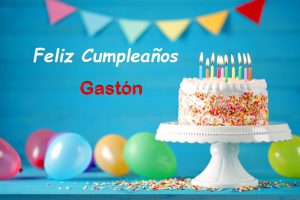 Feliz Cumpleaños Gaston