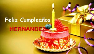 Feliz Cumpleaños HERNANDEZ