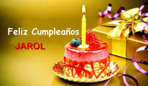 Feliz Cumpleaños JAROL
