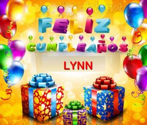 Feliz Cumpleaños LYNN