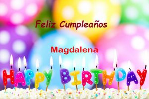 Feliz Cumpleaños Magdalena