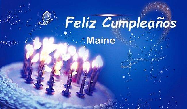 Feliz Cumplea%C3%B1os Maine - Feliz Cumpleaños Maine