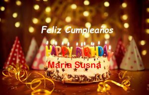 Feliz Cumpleaños Maria Susna