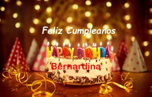 Feliz Cumpleaños Bernardina