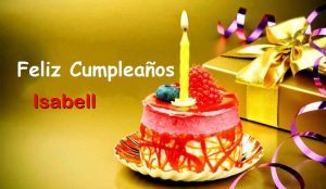 Feliz Cumpleaños Isabell