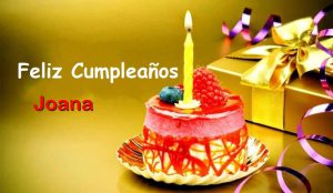 Feliz Cumpleaños Joana