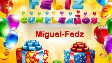 Photo of Feliz Cumpleaños Miguel-Fedz