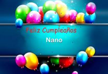 Photo of Feliz Cumpleaños Nano