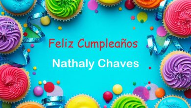 Photo of Feliz Cumpleaños Nathaly Chaves
