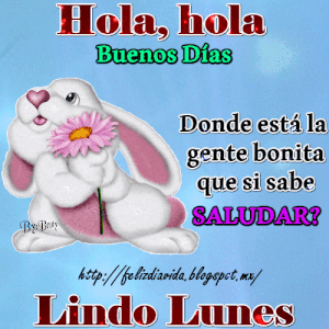Feliz lunes con flores para Facebook gratis